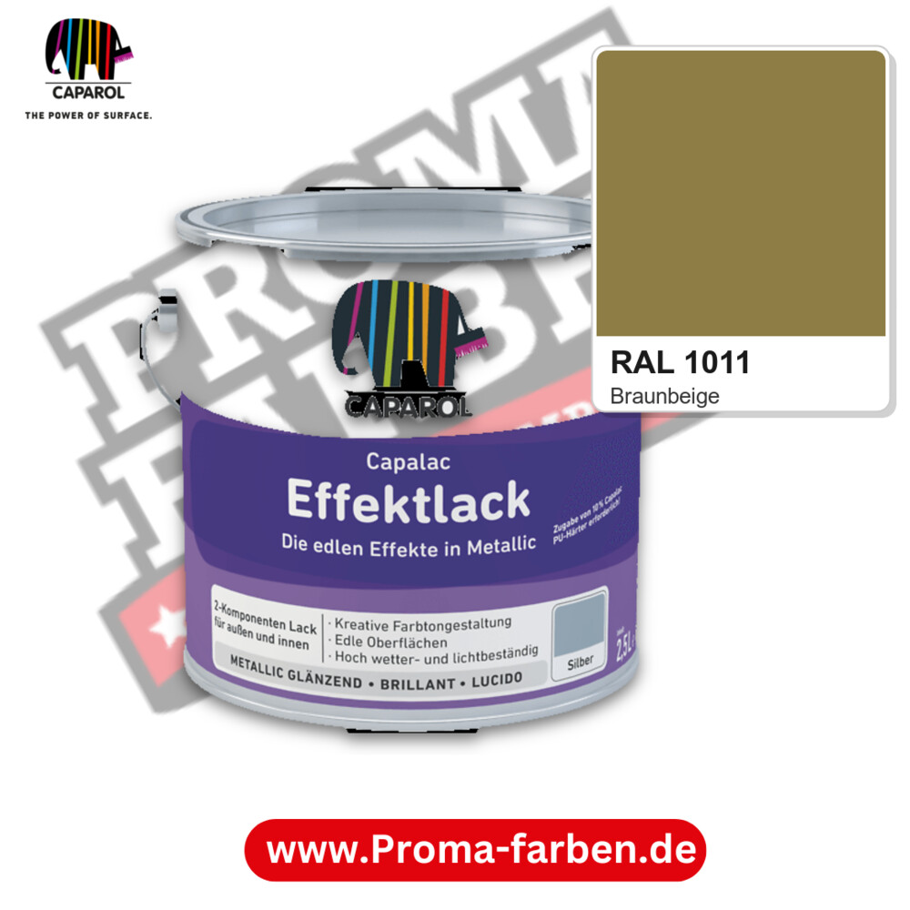 Caparol Capalac EffektLack RAL 1011 kaufen Proma Farben Hamburg