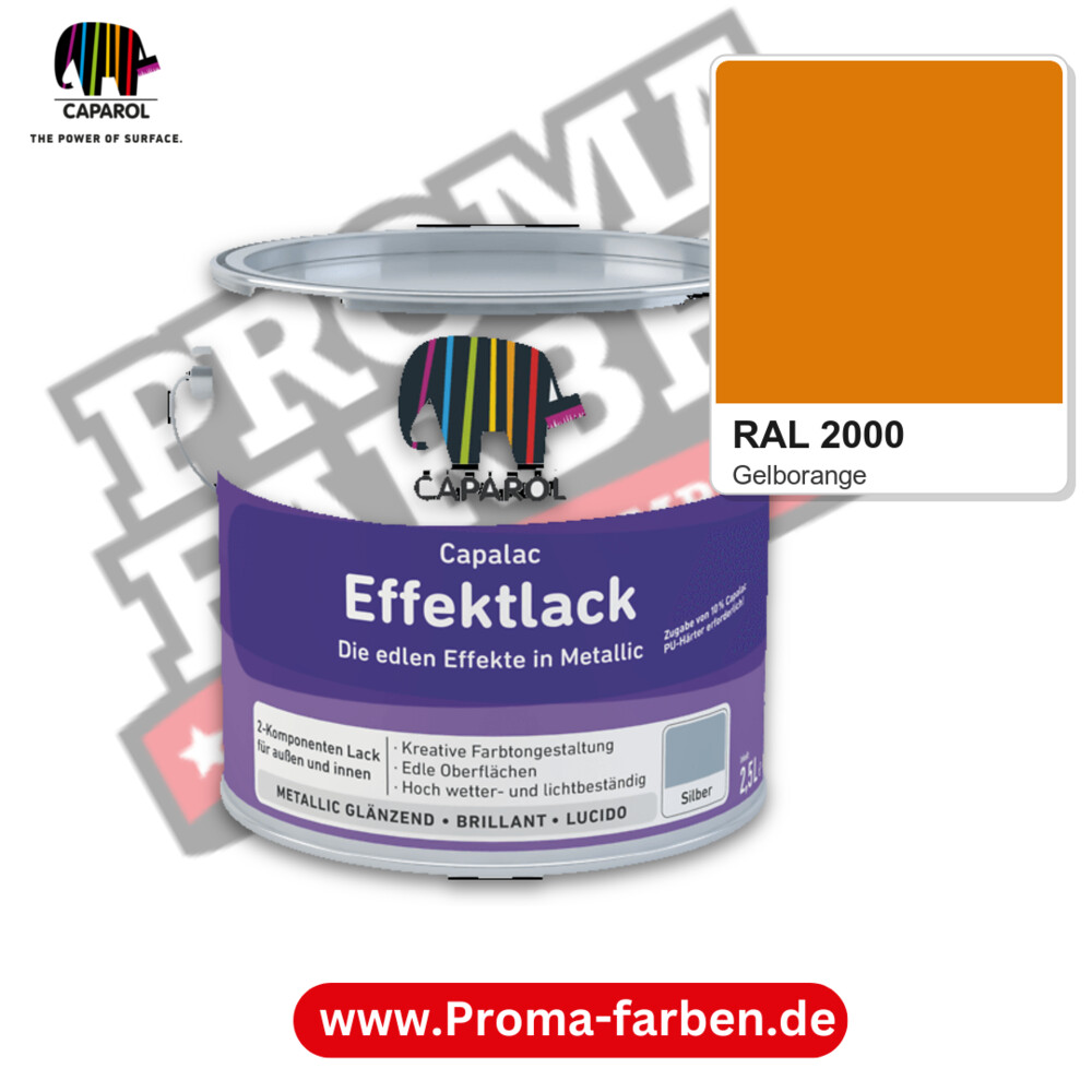 Caparol Capalac EffektLack RAL 2000 kaufen Proma Farben Hamburg