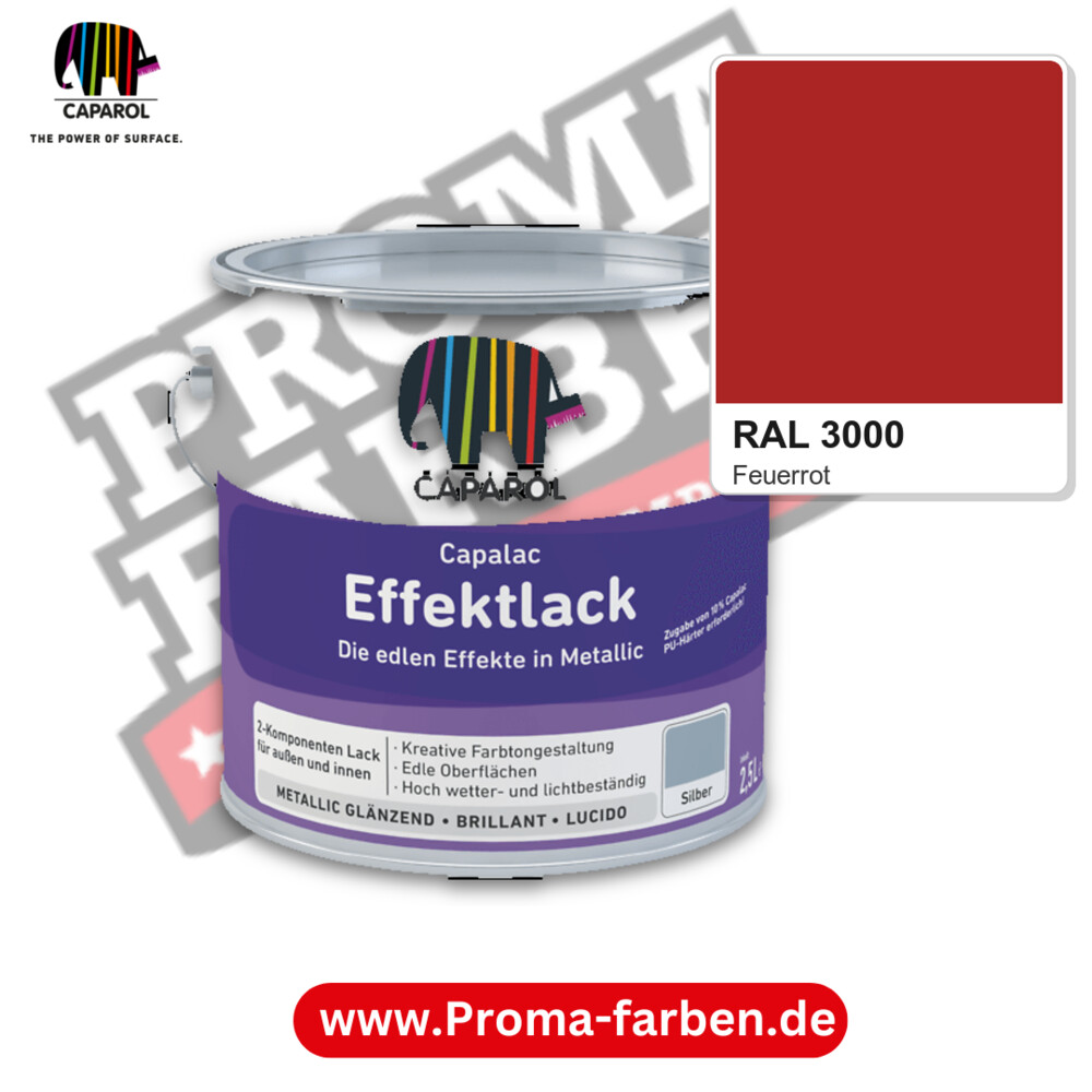 Caparol Capalac EffektLack RAL 3000 kaufen Proma Farben Hamburg
