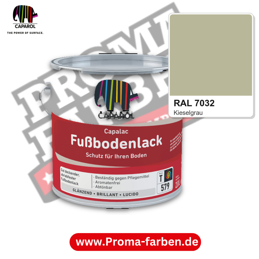 Caparol Capalac Fußbodenlack RAL 7032 kaufen Proma Farben Hamburg