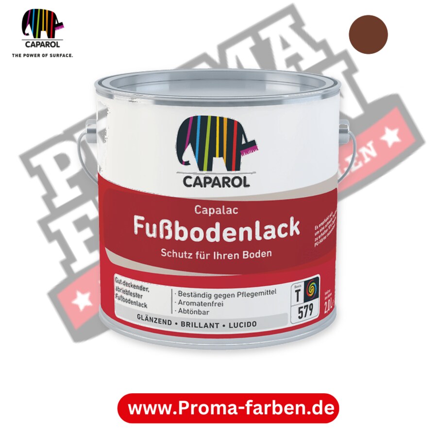 Caparol Capalac Fußbodenlack RAL 8002 kaufen Proma Farben Hamburg