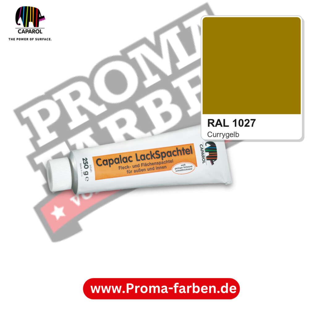 Caparol Capalac LackSpachtel 250 g RAL 1027 kaufen Proma Farben Hamburg