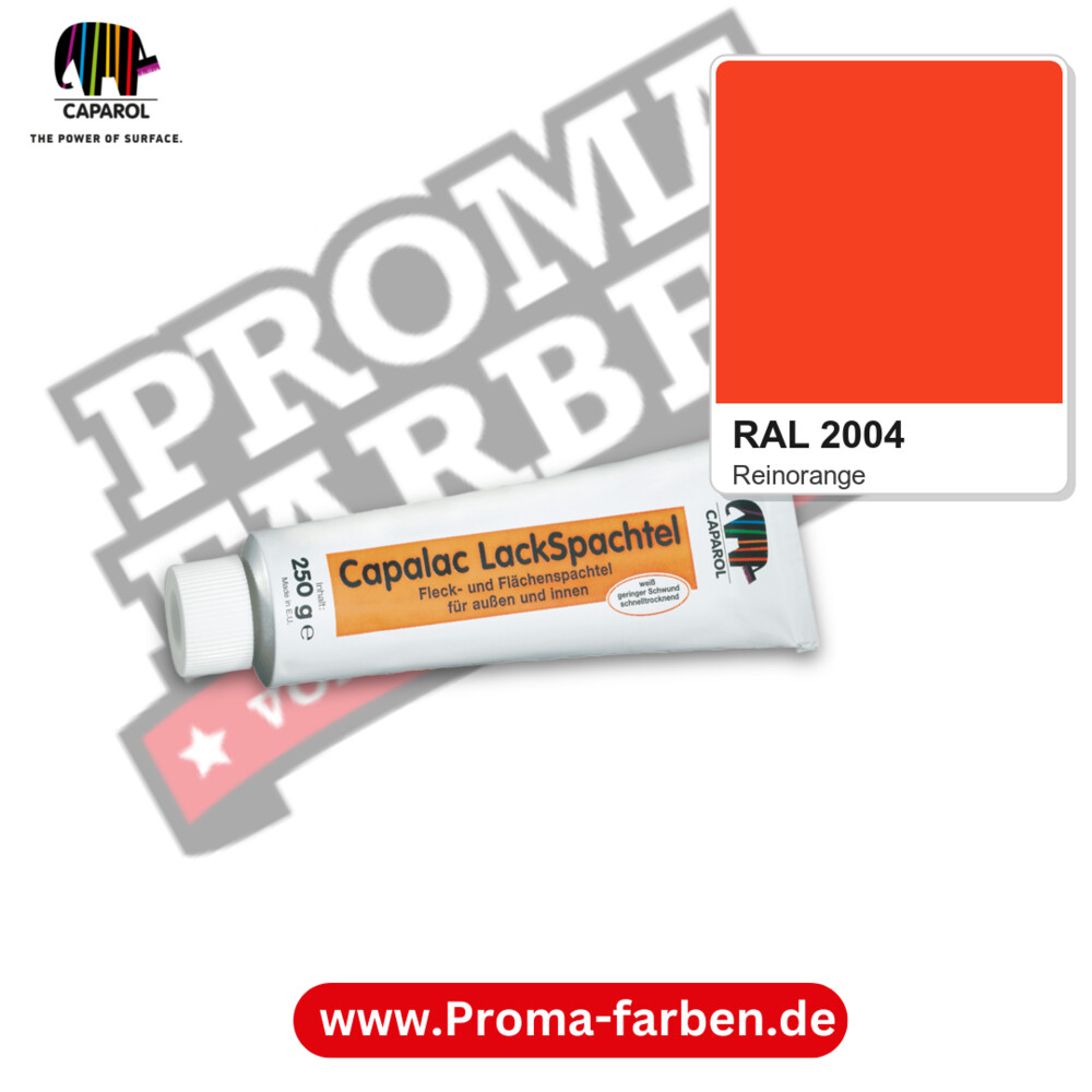 Caparol Capalac LackSpachtel 250 g RAL 2004 kaufen Proma Farben Hamburg
