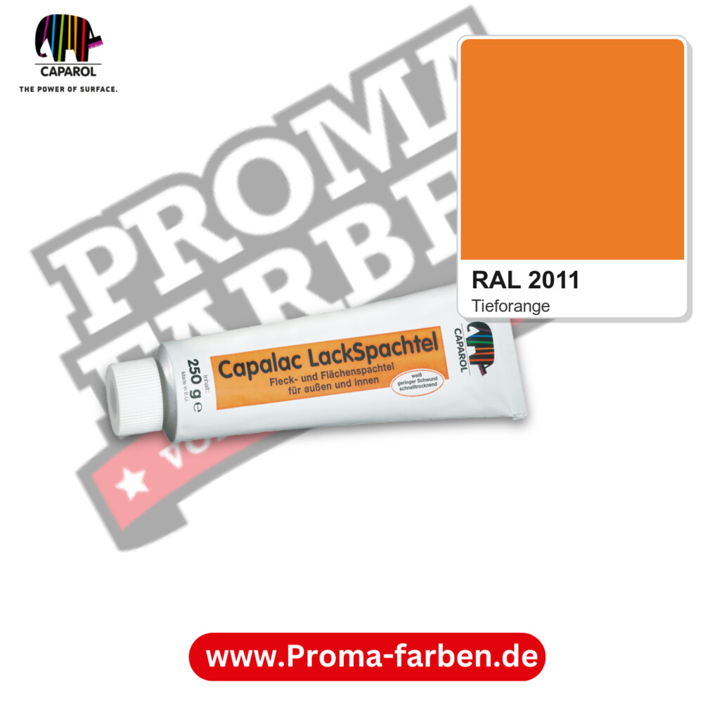 Caparol Capalac LackSpachtel 250 g RAL 2011 kaufen Proma Farben Hamburg