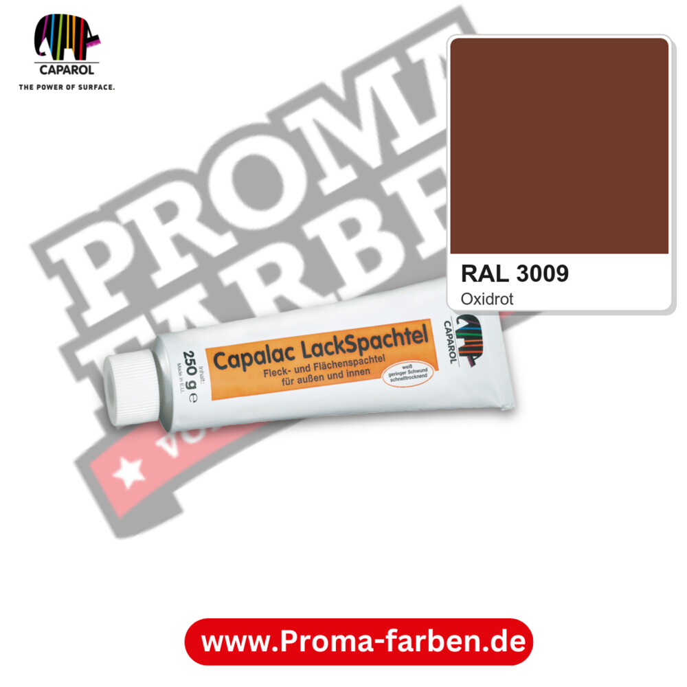 Caparol Capalac LackSpachtel 250 g RAL 3009 kaufen Proma Farben Hamburg