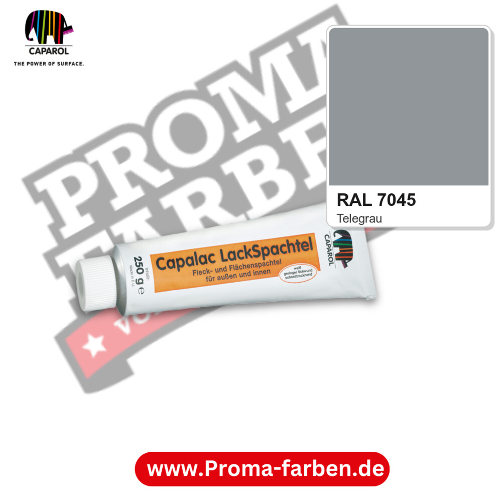 Caparol Capalac LackSpachtel 250 g RAL 7045 kaufen Proma Farben Hamburg