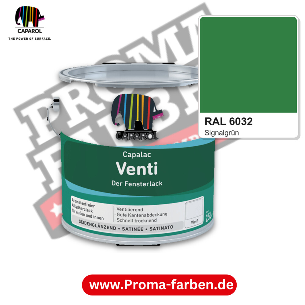Caparol Capalac Venti RAL 6032 kaufen Proma Farben Hamburg