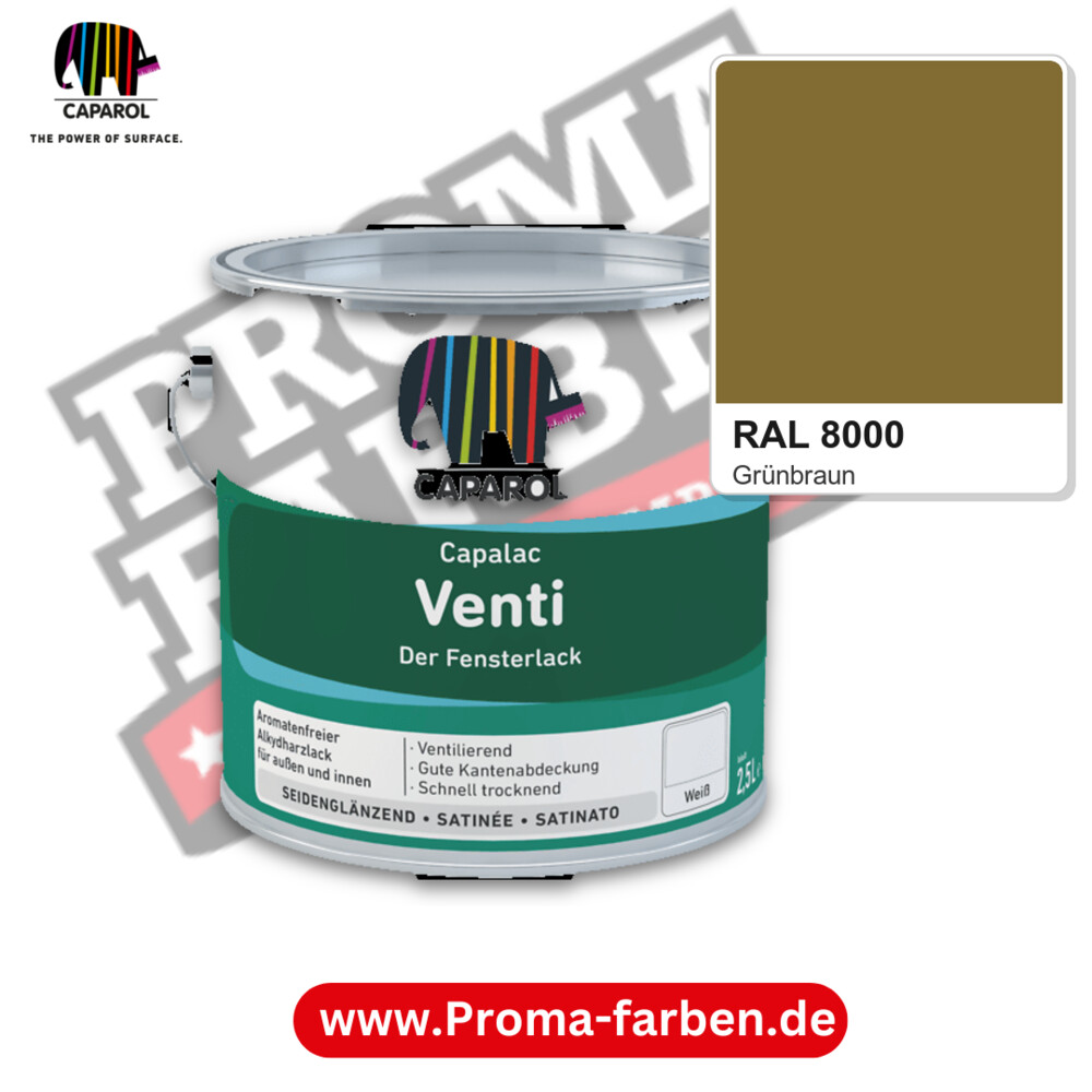 Caparol Capalac Venti RAL 8000 kaufen Proma Farben Hamburg