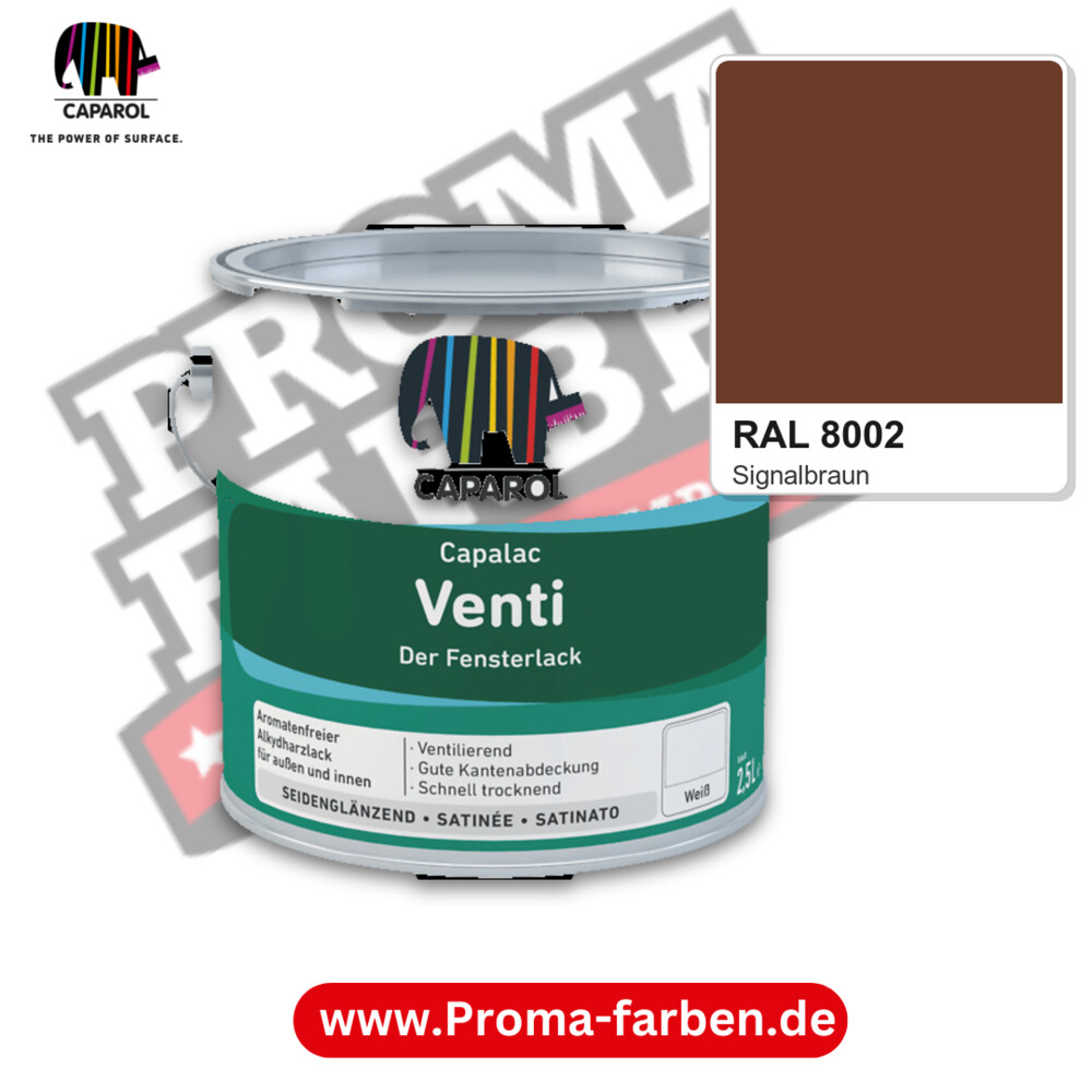 Caparol Capalac Venti RAL 8002 kaufen Proma Farben Hamburg