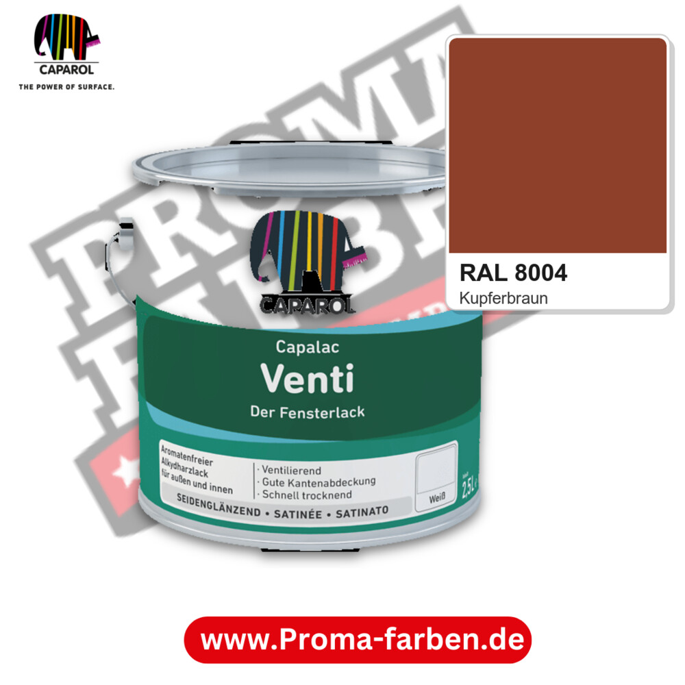 Caparol Capalac Venti RAL 8004 kaufen Proma Farben Hamburg