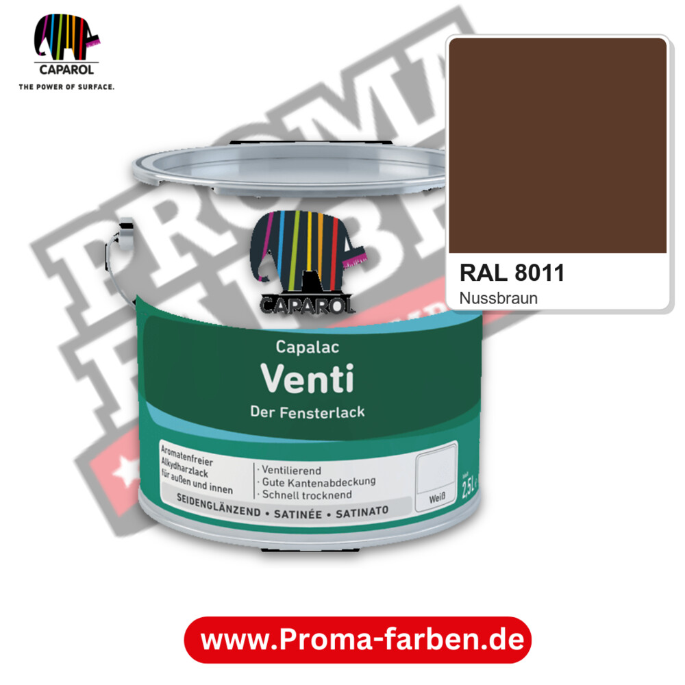 Caparol Capalac Venti RAL 8011 kaufen Proma Farben Hamburg