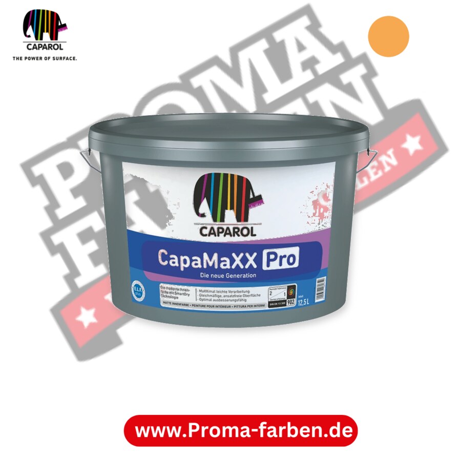 Caparol CapaMaXX Pro 12,5 Liter, Weiß RAL 1017 kaufen Proma Farben Hamburg