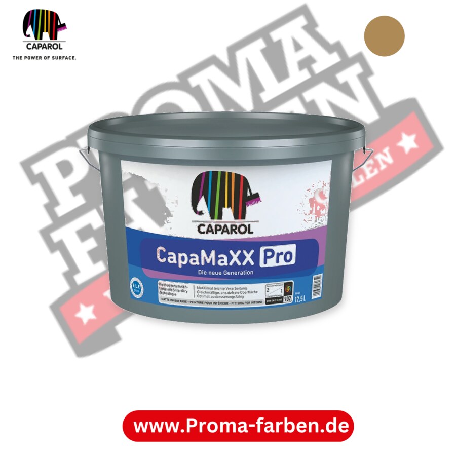 Caparol CapaMaXX Pro 12,5 Liter, Weiß RAL 1024 kaufen Proma Farben Hamburg