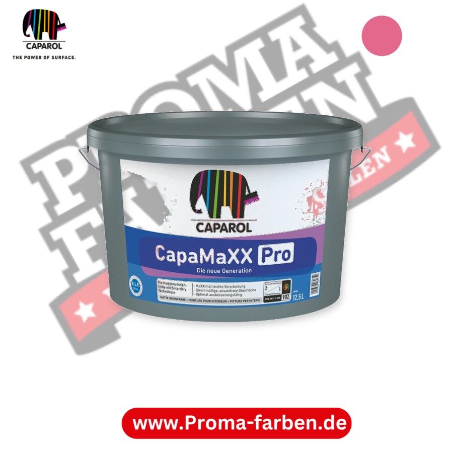 Caparol CapaMaXX Pro 12,5 Liter, Weiß RAL 4003 kaufen Proma Farben Hamburg