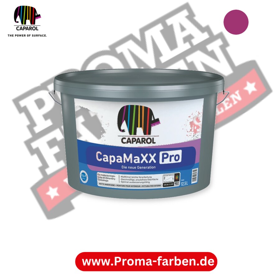 Caparol CapaMaXX Pro 12,5 Liter, Weiß RAL 4006 kaufen Proma Farben Hamburg