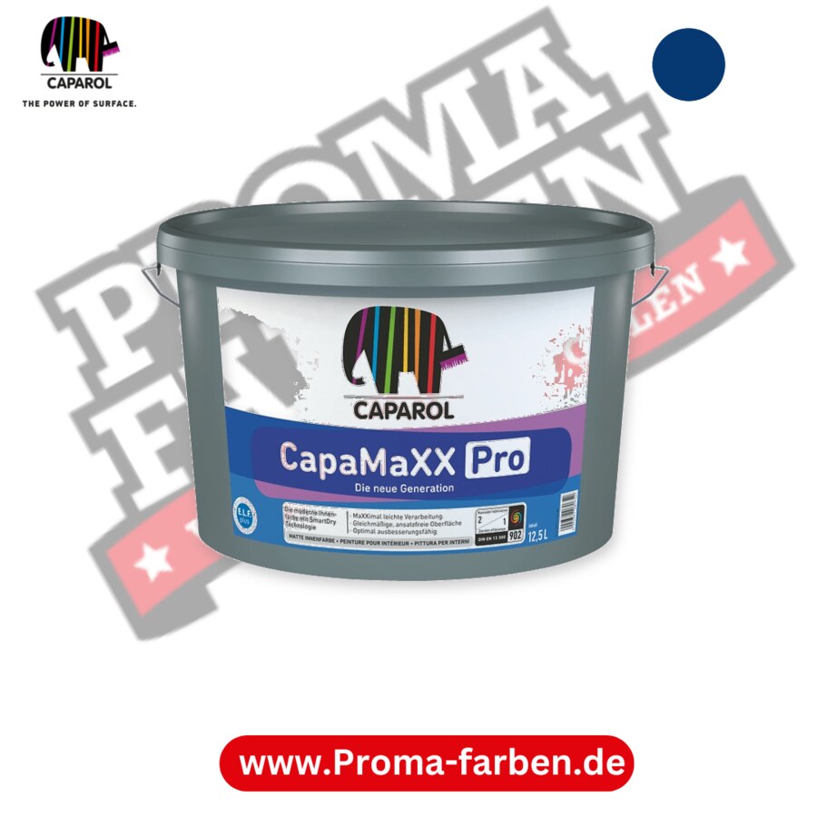 Caparol CapaMaXX Pro 12,5 Liter, Weiß RAL 5017 kaufen Proma Farben Hamburg