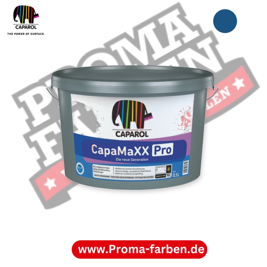 Caparol CapaMaXX Pro 12,5 Liter, Weiß RAL 5019 kaufen Proma Farben Hamburg