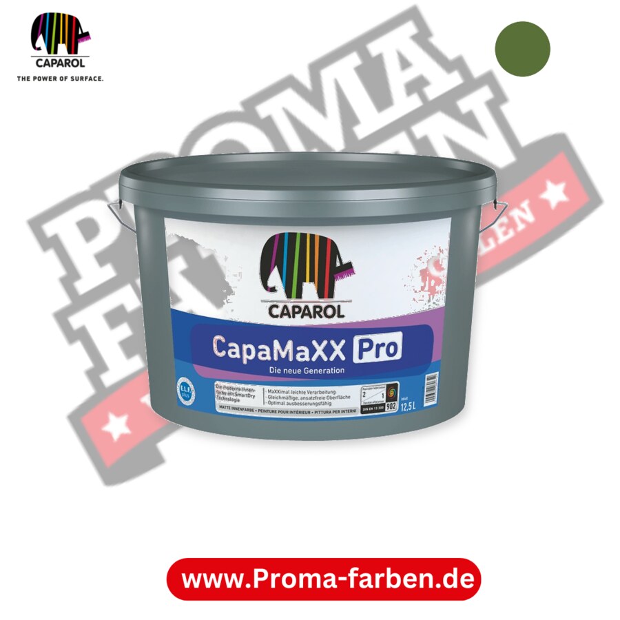 Caparol CapaMaXX Pro 12,5 Liter, Weiß RAL 6011 kaufen Proma Farben Hamburg