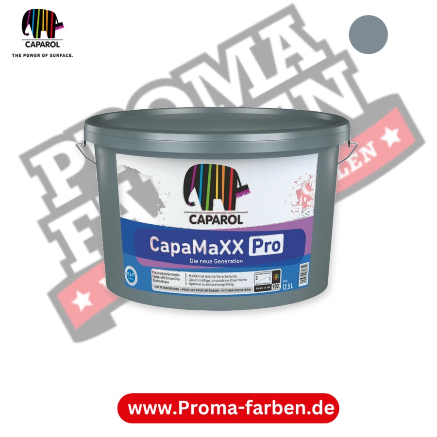 Caparol CapaMaXX Pro 12,5 Liter, Weiß RAL 7000 kaufen Proma Farben Hamburg