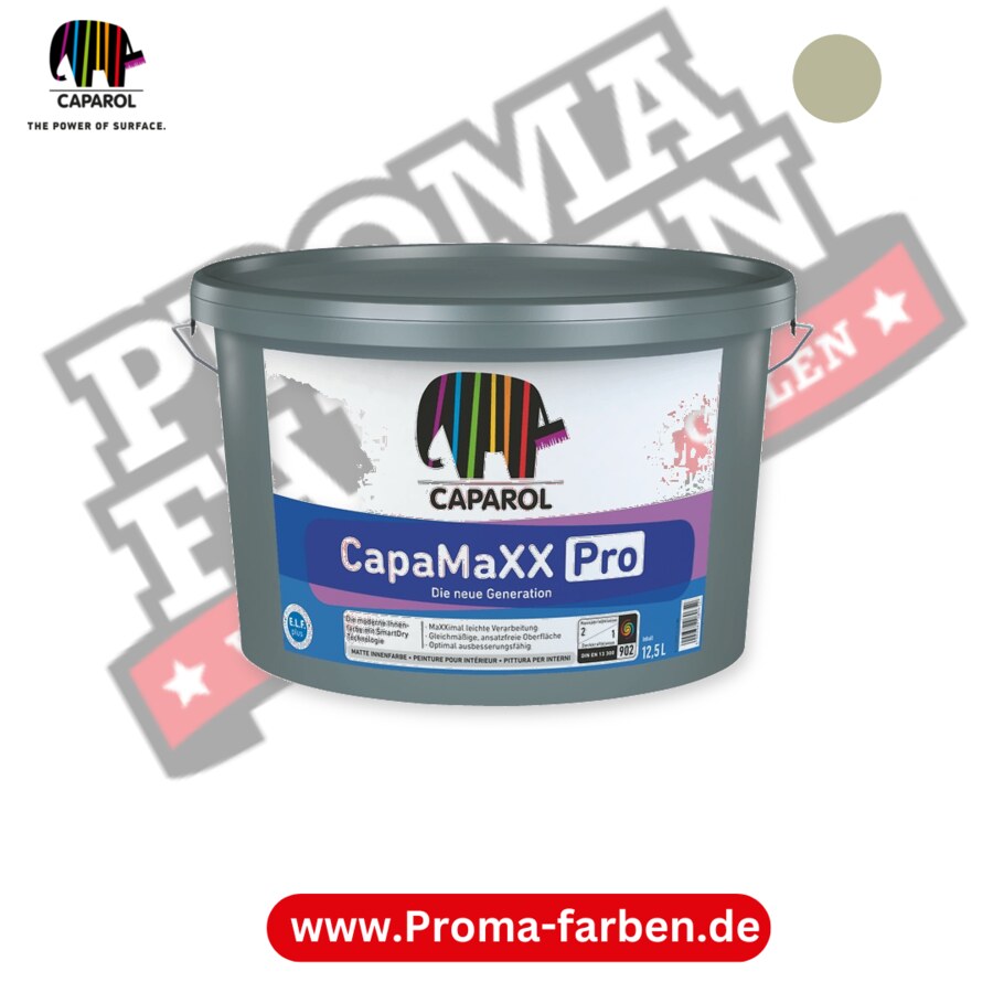 Caparol CapaMaXX Pro 12,5 Liter, Weiß RAL 7032 kaufen Proma Farben Hamburg
