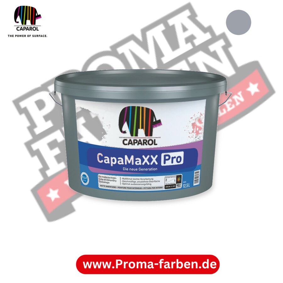 Caparol CapaMaXX Pro 12,5 Liter, Weiß RAL 7036 kaufen Proma Farben Hamburg