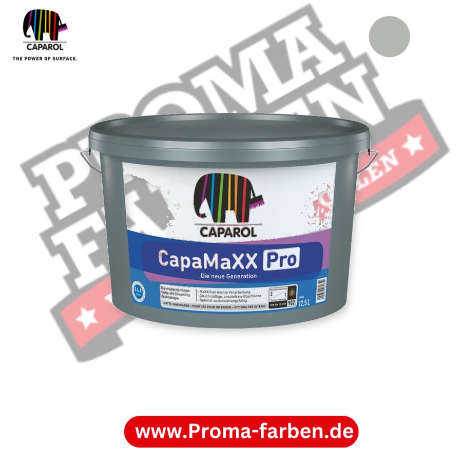 Caparol CapaMaXX Pro 12,5 Liter, Weiß RAL 7038 kaufen Proma Farben Hamburg