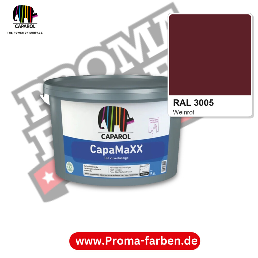 Caparol CapaMaXX RAL 3005 kaufen Proma Farben Hamburg