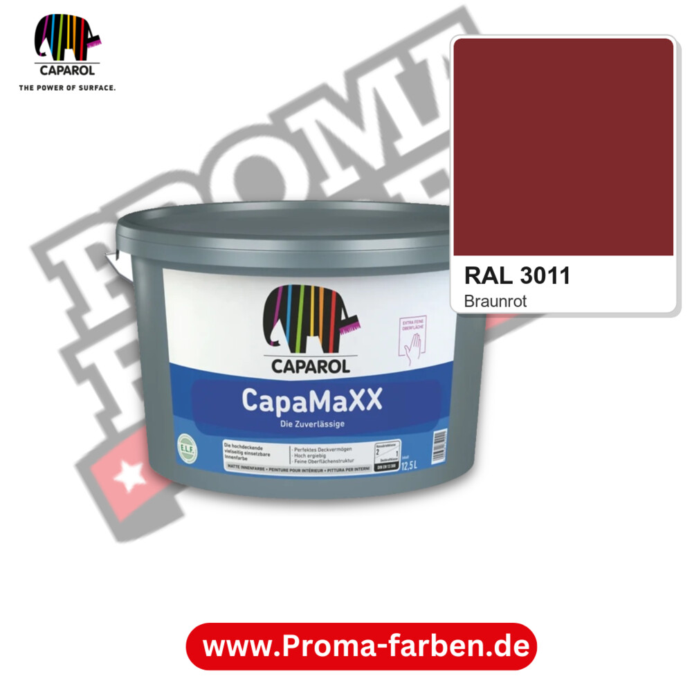 Caparol CapaMaXX RAL 3011 kaufen Proma Farben Hamburg