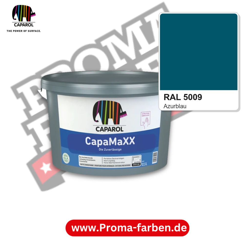 Caparol CapaMaXX RAL 5009 kaufen Proma Farben Hamburg