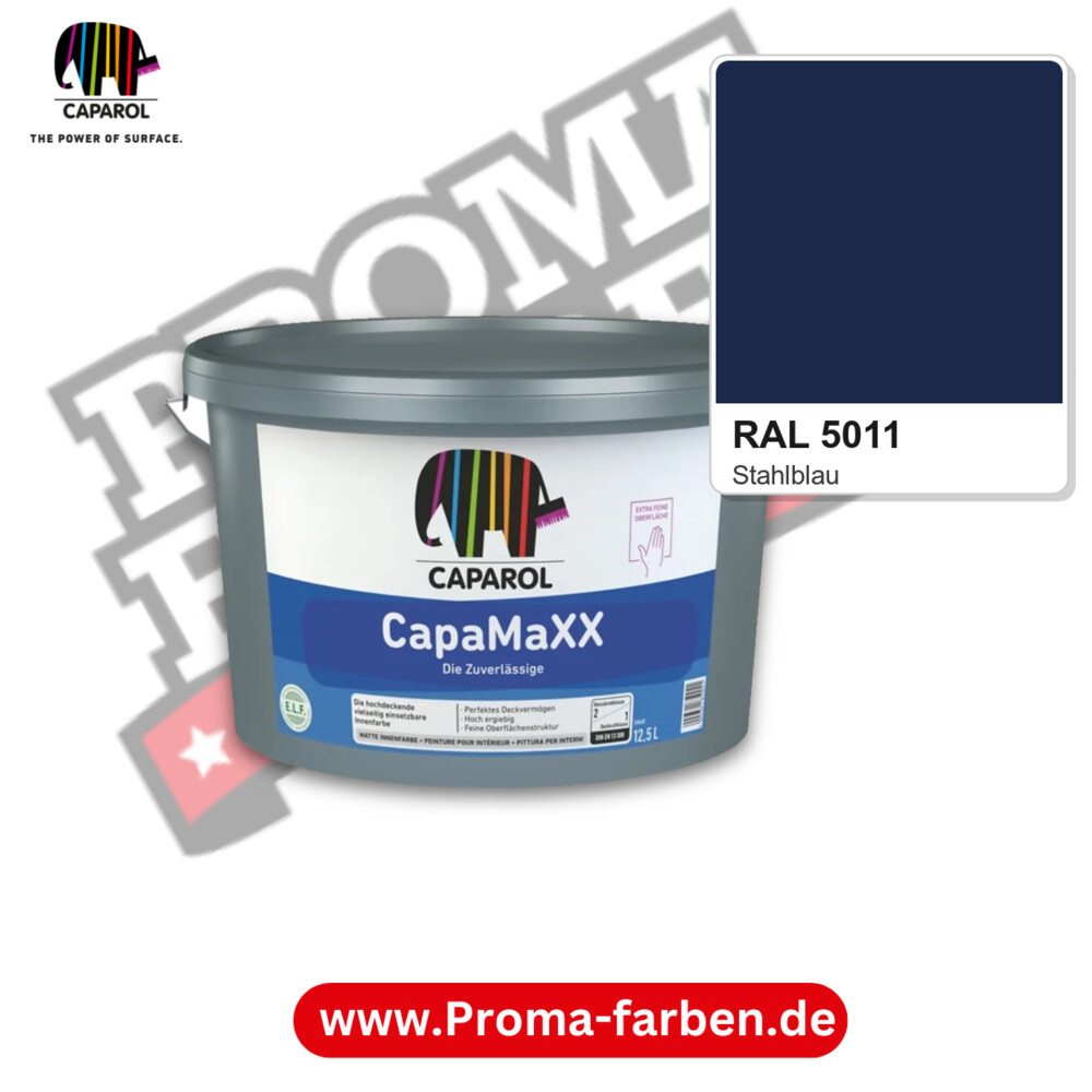 Caparol CapaMaXX RAL 5011 kaufen Proma Farben Hamburg