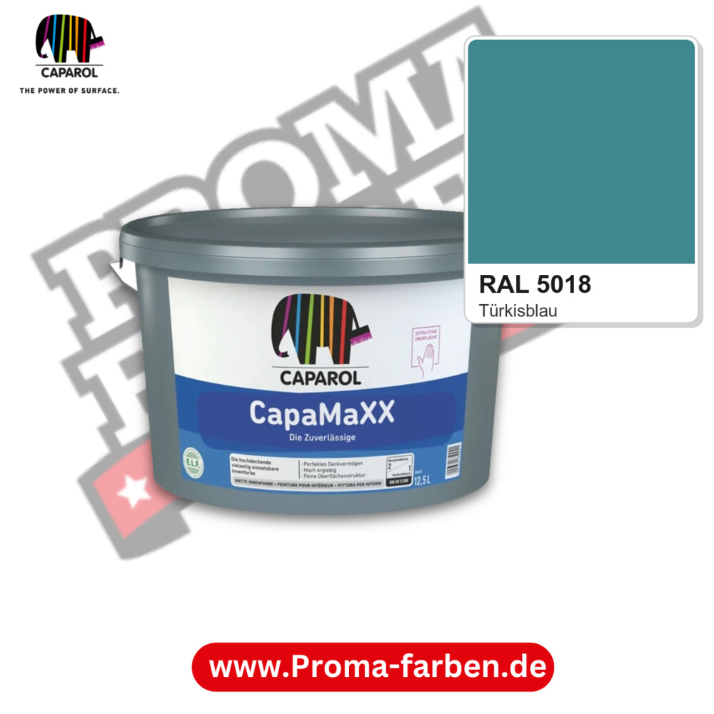 Caparol CapaMaXX RAL 5018 kaufen Proma Farben Hamburg