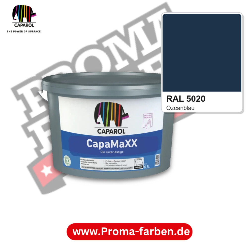 Caparol CapaMaXX RAL 5020 kaufen Proma Farben Hamburg
