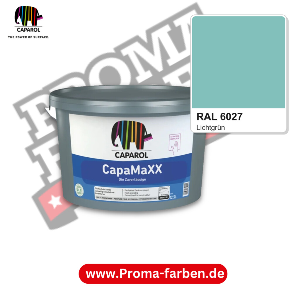 Caparol CapaMaXX RAL 6027 kaufen Proma Farben Hamburg
