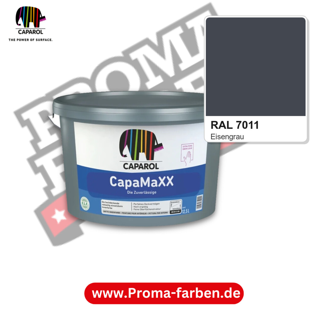 Caparol CapaMaXX RAL 7011 kaufen Proma Farben Hamburg