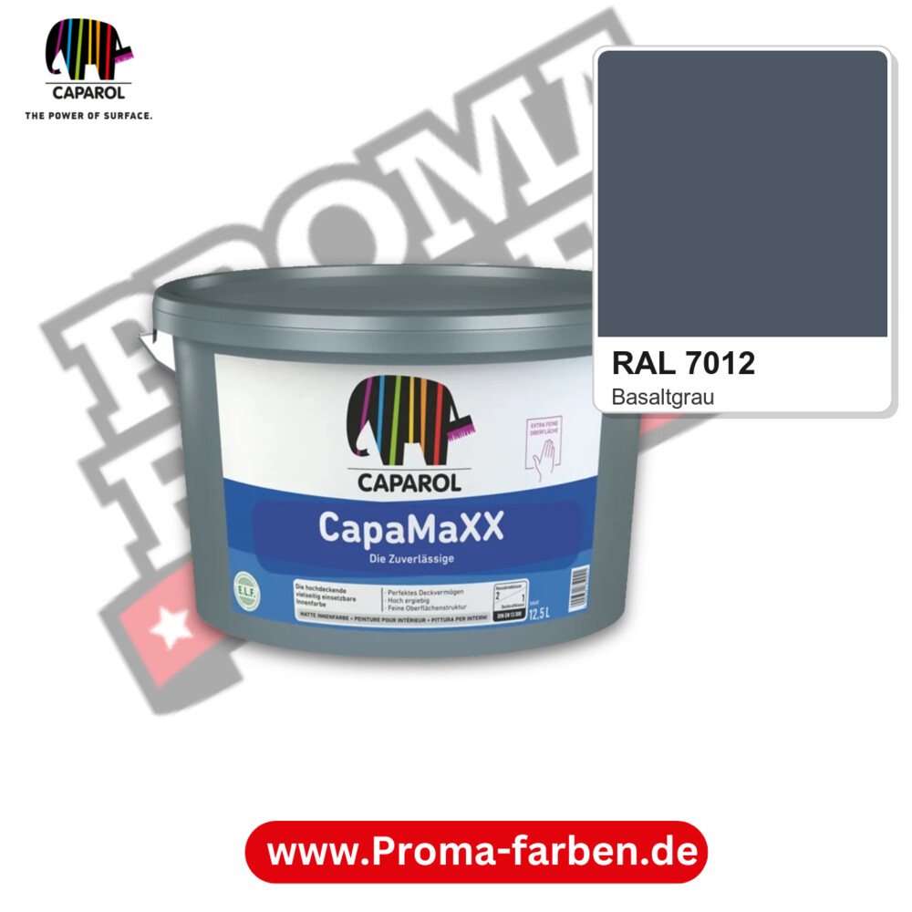 Caparol CapaMaXX RAL 7012 kaufen Proma Farben Hamburg