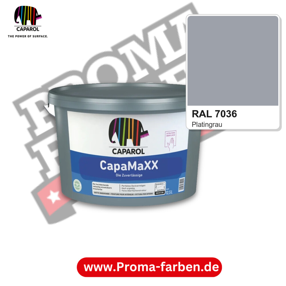 Caparol CapaMaXX RAL 7036 kaufen Proma Farben Hamburg
