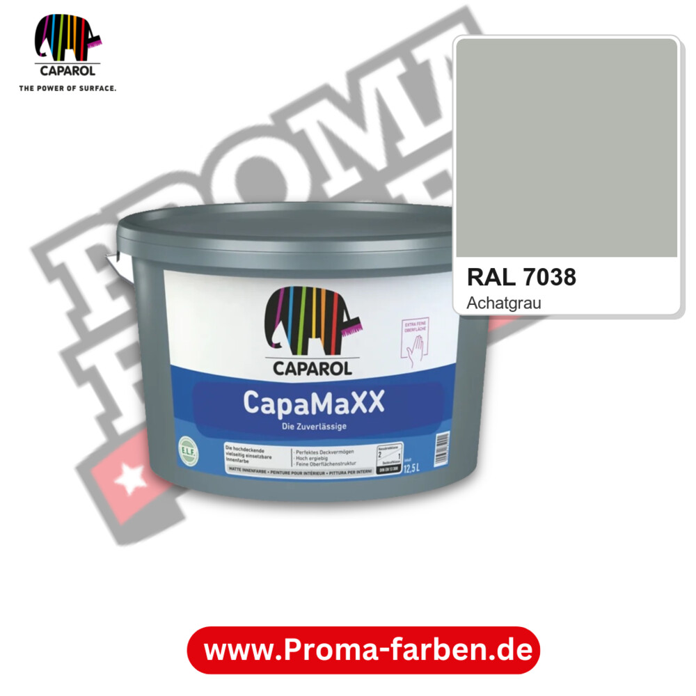 Caparol CapaMaXX RAL 7038 kaufen Proma Farben Hamburg