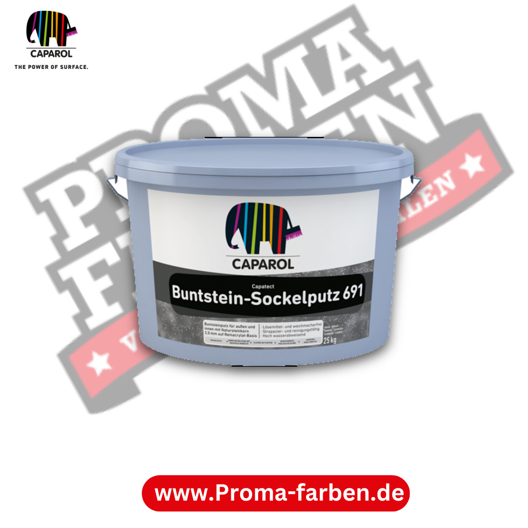 Caparol Capatect Buntstein-Sockelputz 691 – 25kg kaufen bei Proma Farben