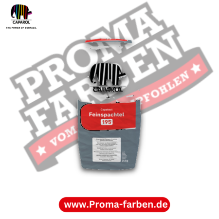 Caparol Capatect Feinspachtel 195 – 25kg kaufen bei Proma Farben