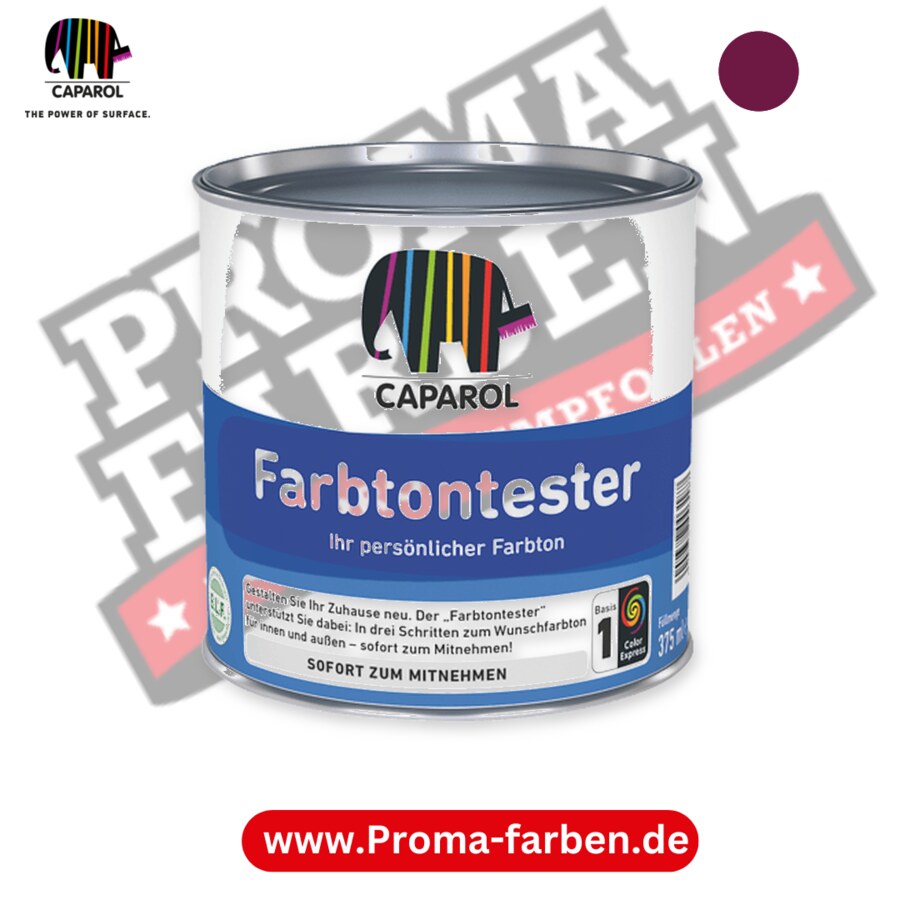 Caparol Farbtontester RAL 4004 kaufen Proma Farben Hamburg
