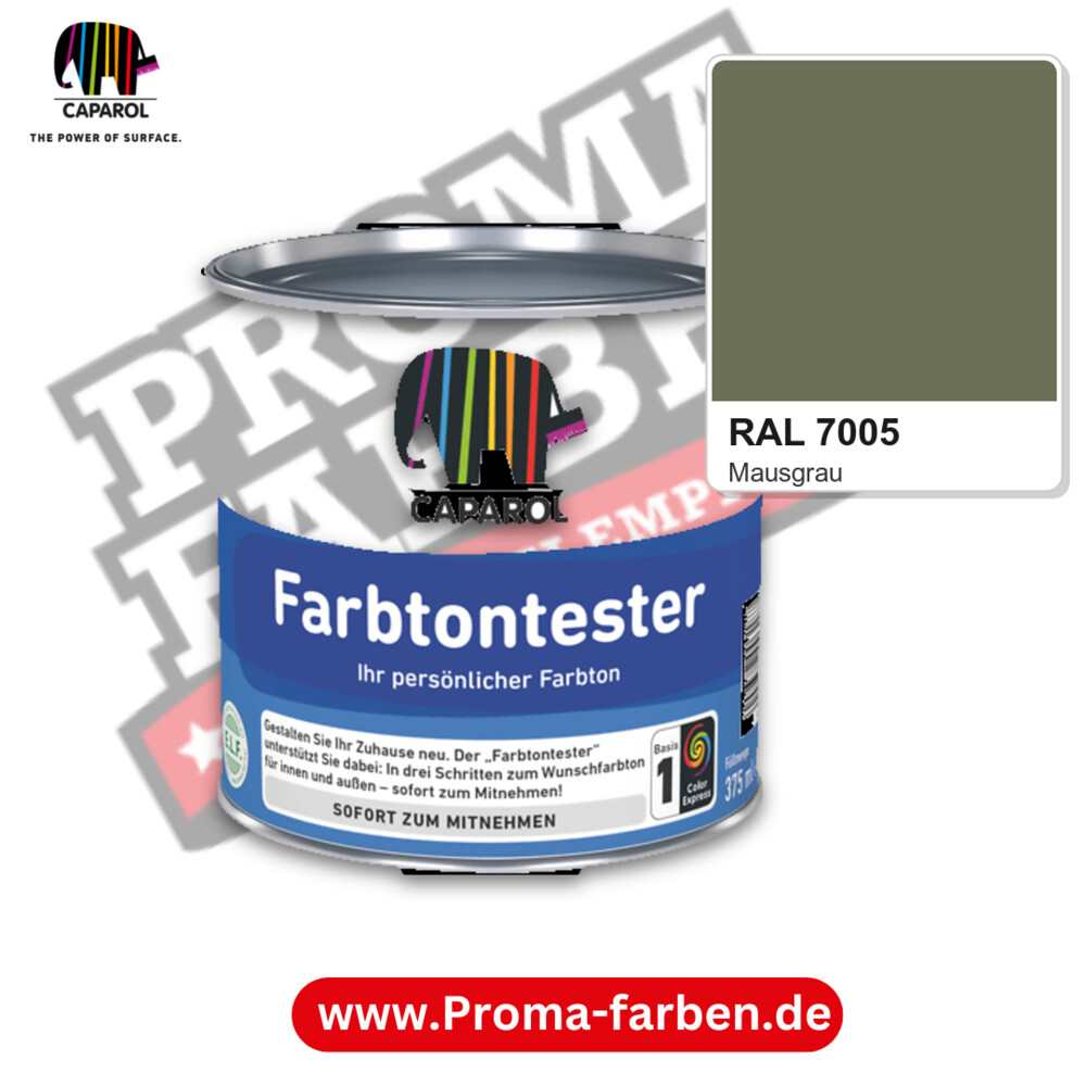 Caparol Farbtontester RAL 7005 kaufen Proma Farben Hamburg