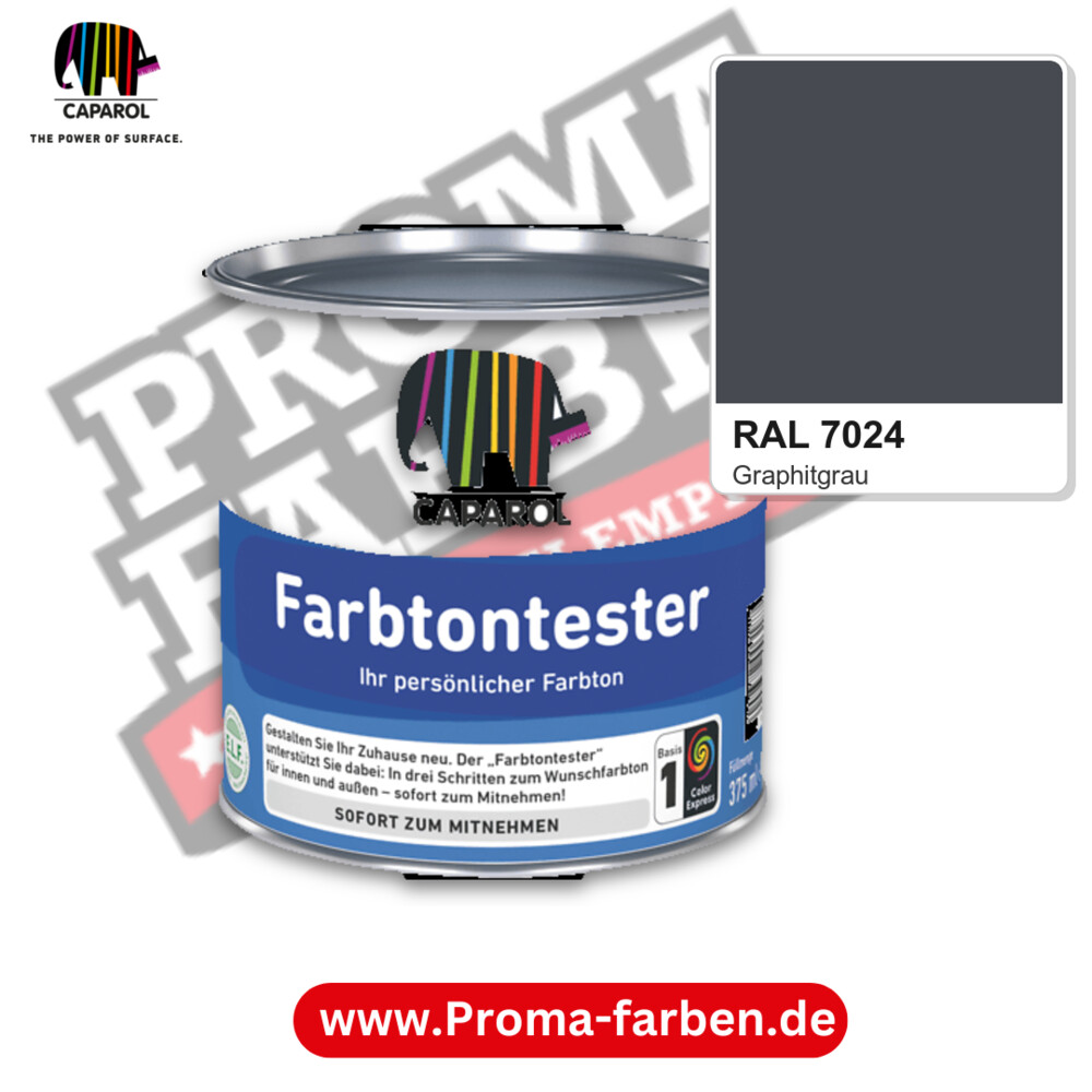 Caparol Farbtontester RAL 7024 kaufen Proma Farben Hamburg