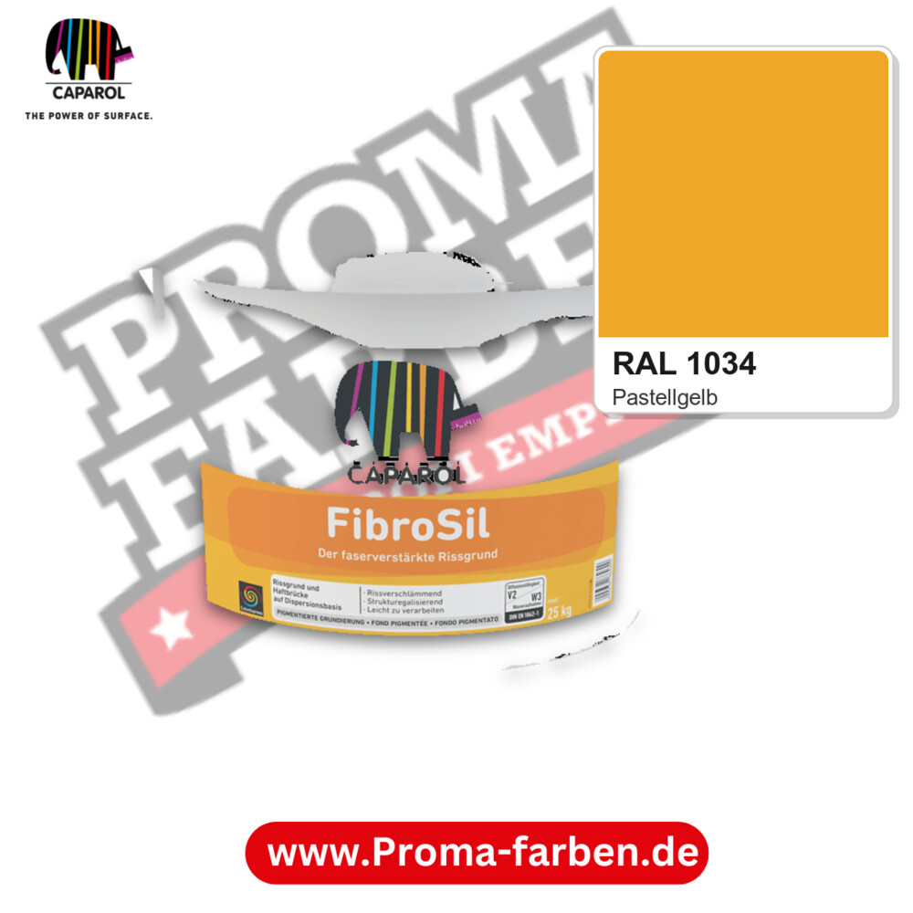 Caparol FibroSil RAL 1034 kaufen Proma Farben Hamburg