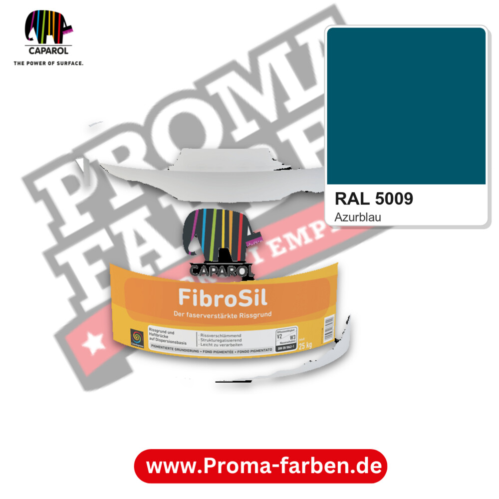 Caparol FibroSil RAL 5009 kaufen Proma Farben Hamburg