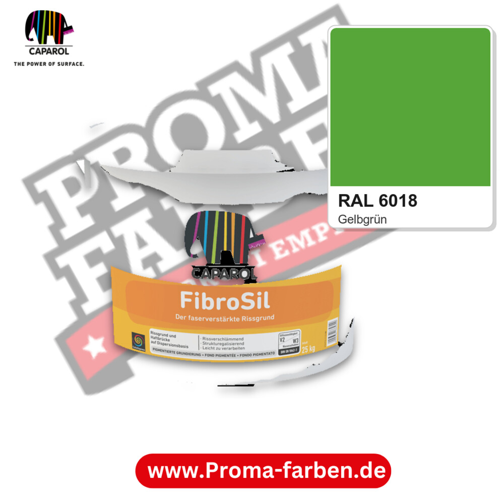 Caparol FibroSil RAL 6018 kaufen Proma Farben Hamburg