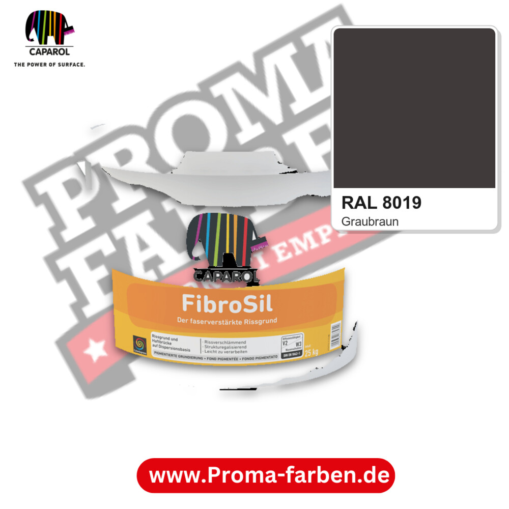 Caparol FibroSil RAL 8019 kaufen Proma Farben Hamburg