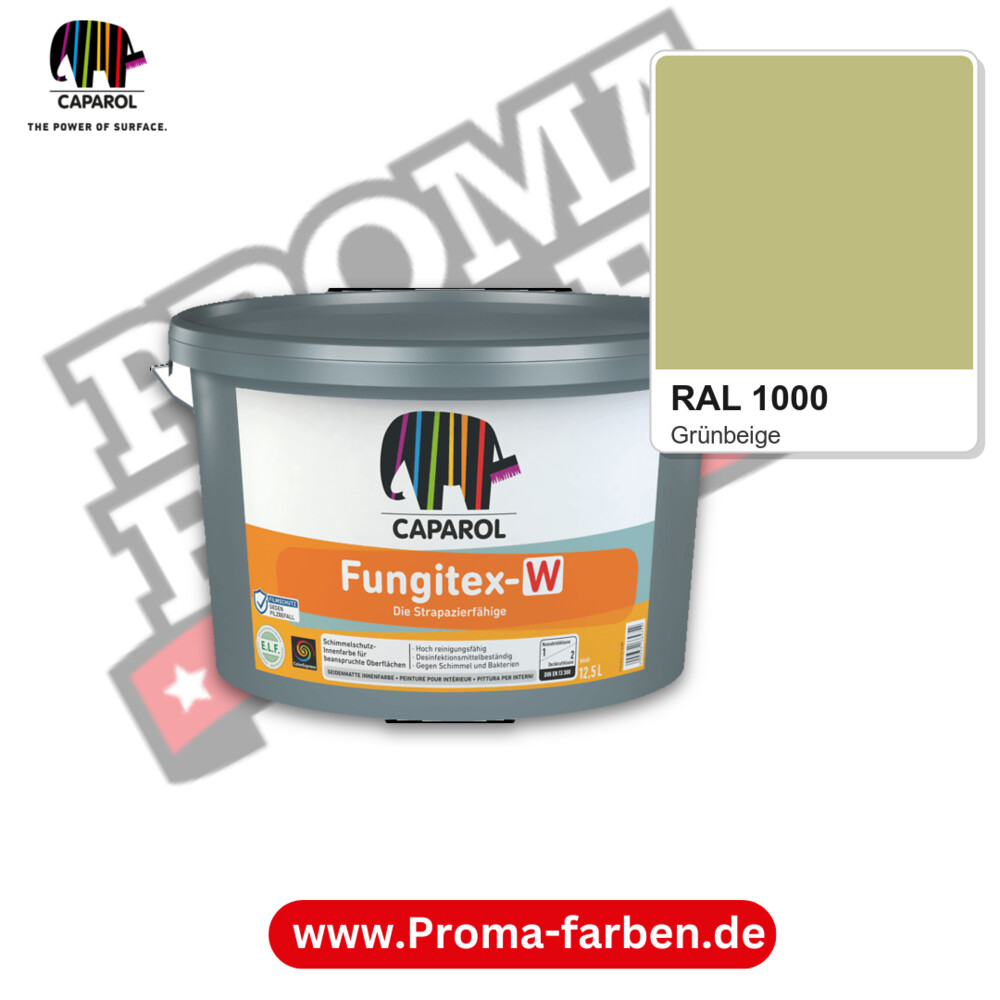 Caparol Fungitex-W RAL 1000 kaufen Proma Farben Hamburg