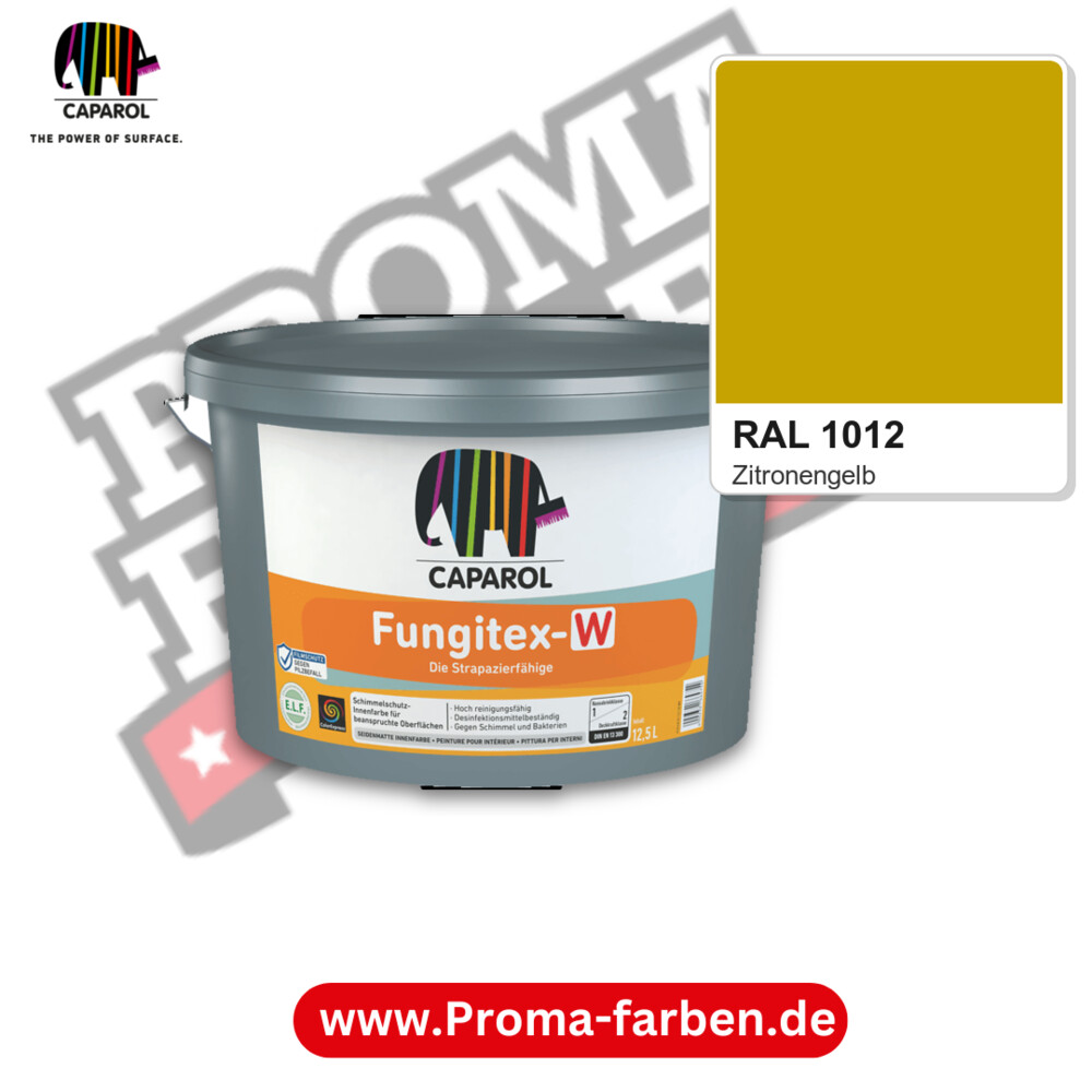 Caparol Fungitex-W RAL 1012 kaufen Proma Farben Hamburg
