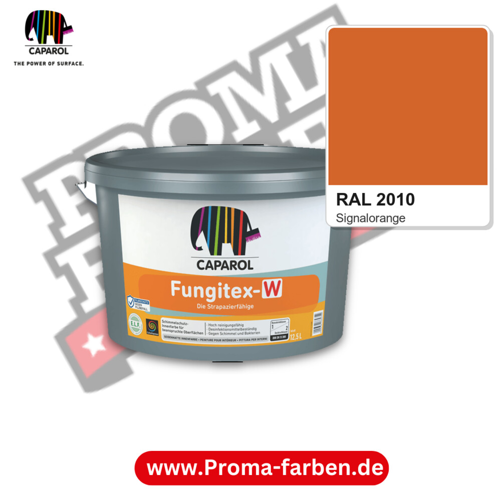 Caparol Fungitex-W RAL 2010 kaufen Proma Farben Hamburg