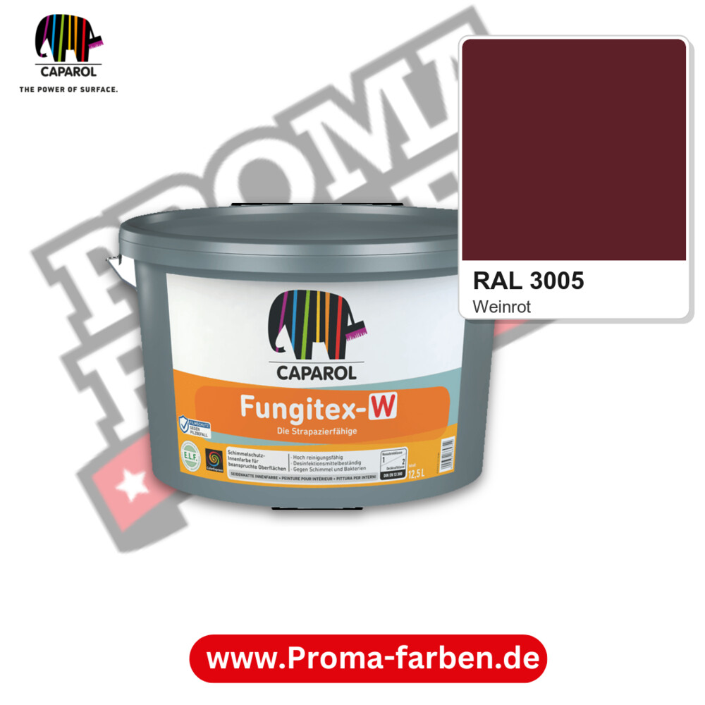 Caparol Fungitex-W RAL 3005 kaufen Proma Farben Hamburg